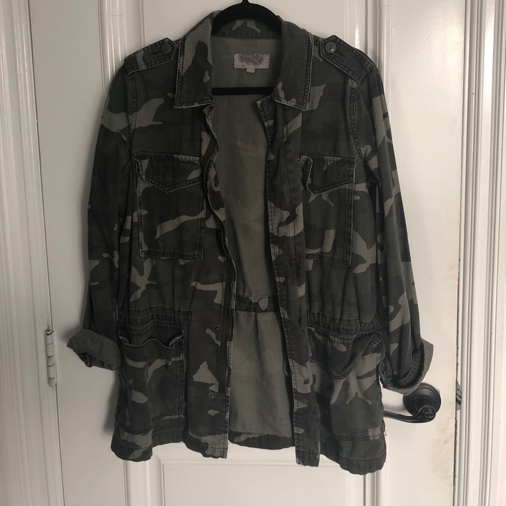 Ecoté Camo Army Jacket